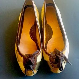 Coach flat shoes